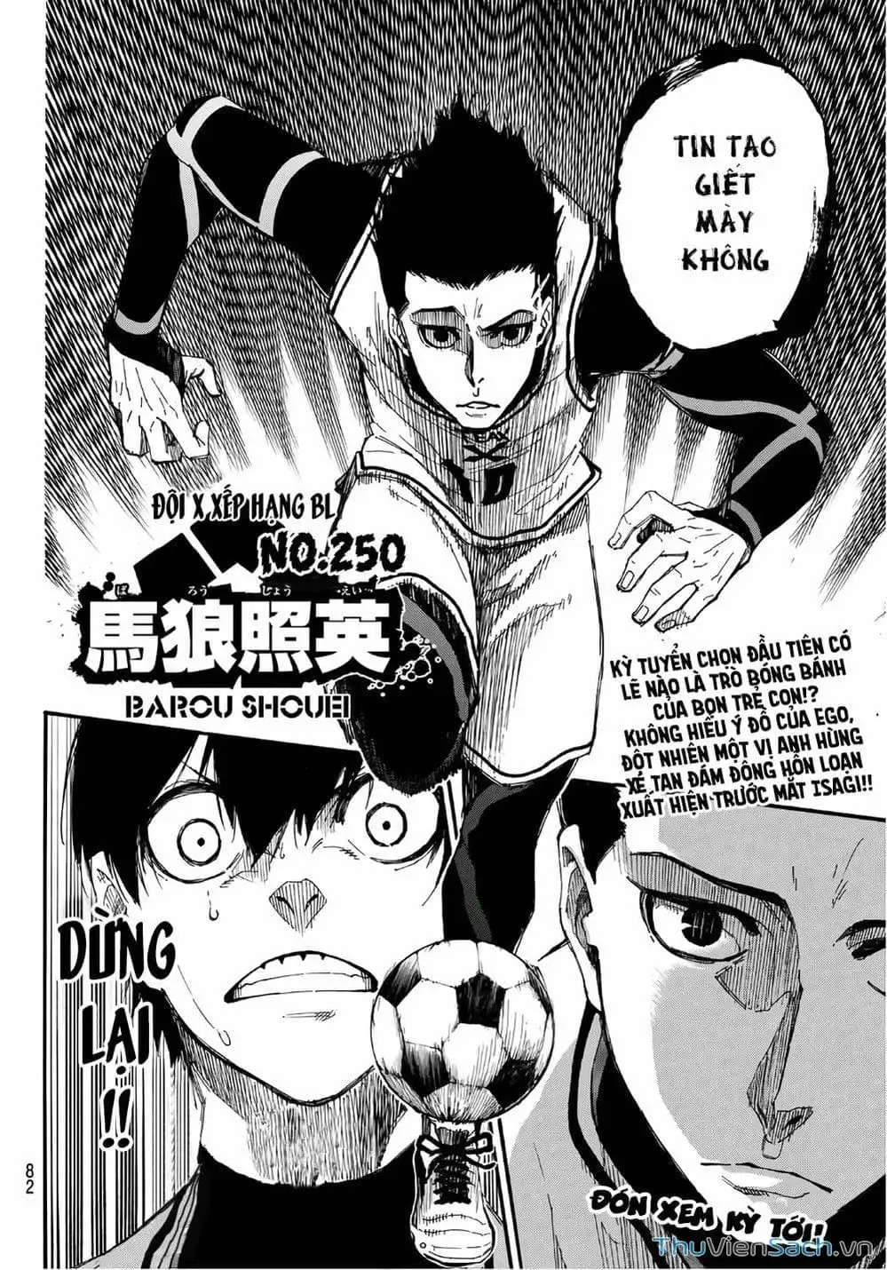 Truyện Tranh Tiền Đạo Số 1 - Blue Lock trang 6