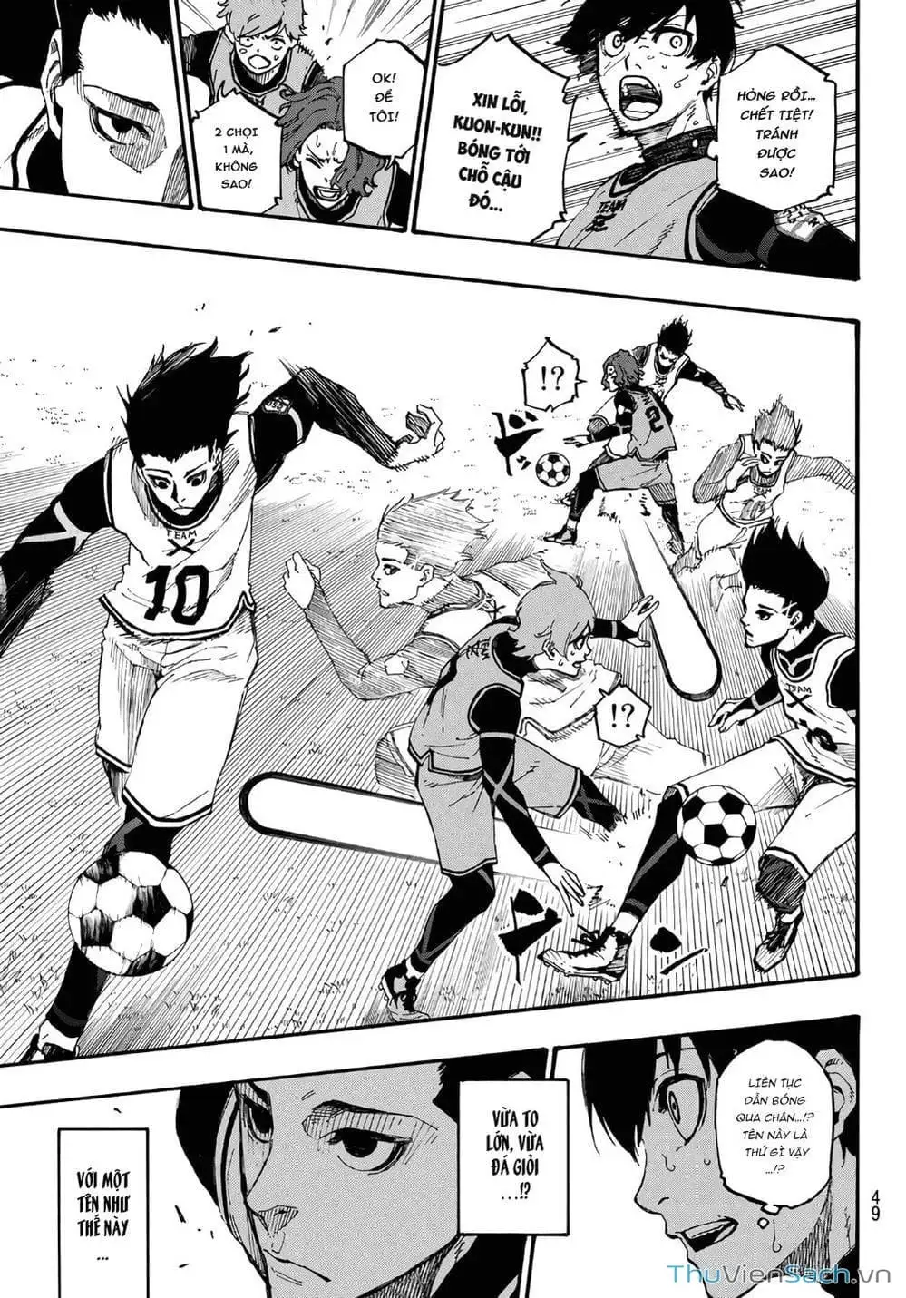 Truyện Tranh Tiền Đạo Số 1 - Blue Lock trang 6