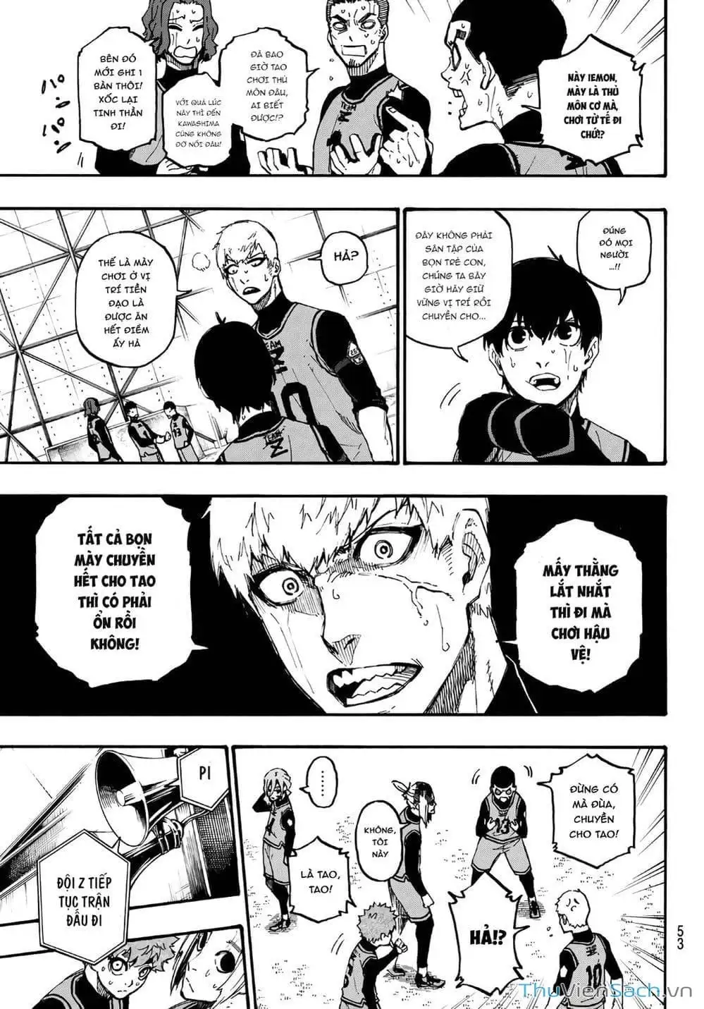 Truyện Tranh Tiền Đạo Số 1 - Blue Lock trang 6