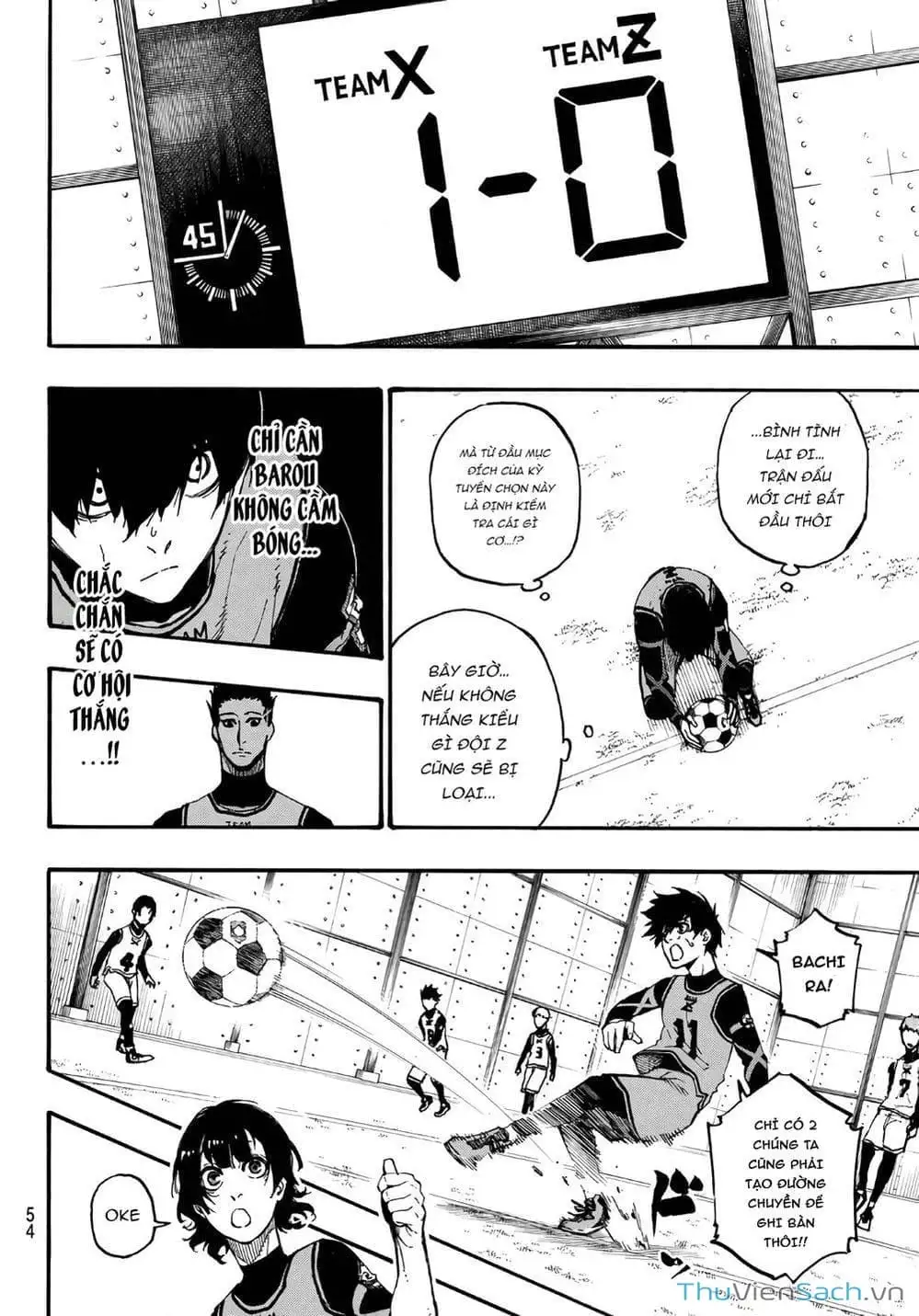 Truyện Tranh Tiền Đạo Số 1 - Blue Lock trang 6