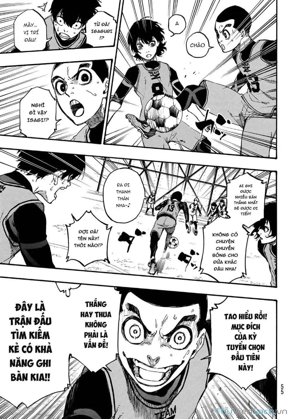 Truyện Tranh Tiền Đạo Số 1 - Blue Lock trang 6