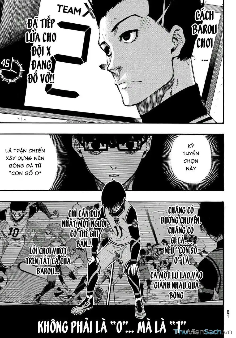 Truyện Tranh Tiền Đạo Số 1 - Blue Lock trang 6