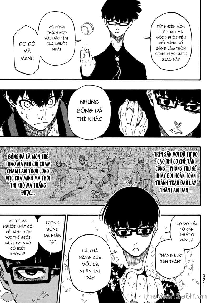 Truyện Tranh Tiền Đạo Số 1 - Blue Lock trang 6