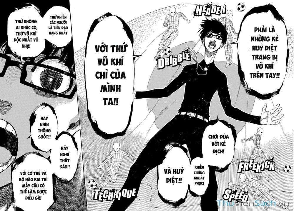 Truyện Tranh Tiền Đạo Số 1 - Blue Lock trang 6