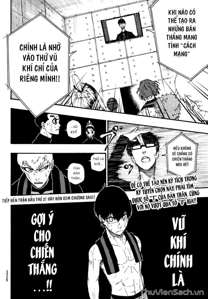 Truyện Tranh Tiền Đạo Số 1 - Blue Lock trang 6