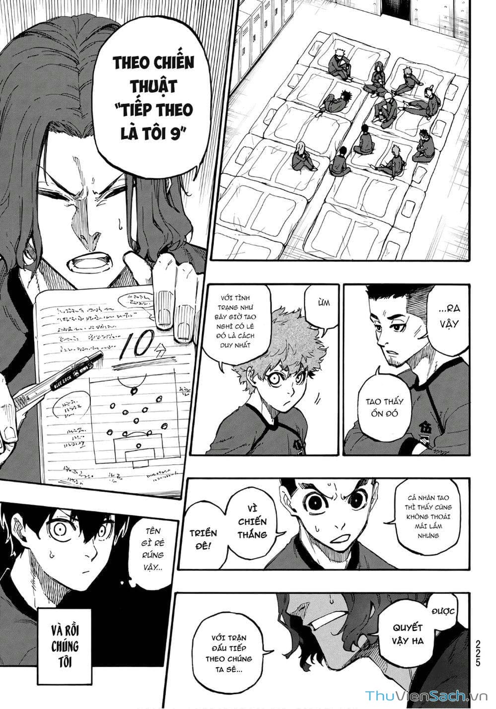 Truyện Tranh Tiền Đạo Số 1 - Blue Lock trang 6