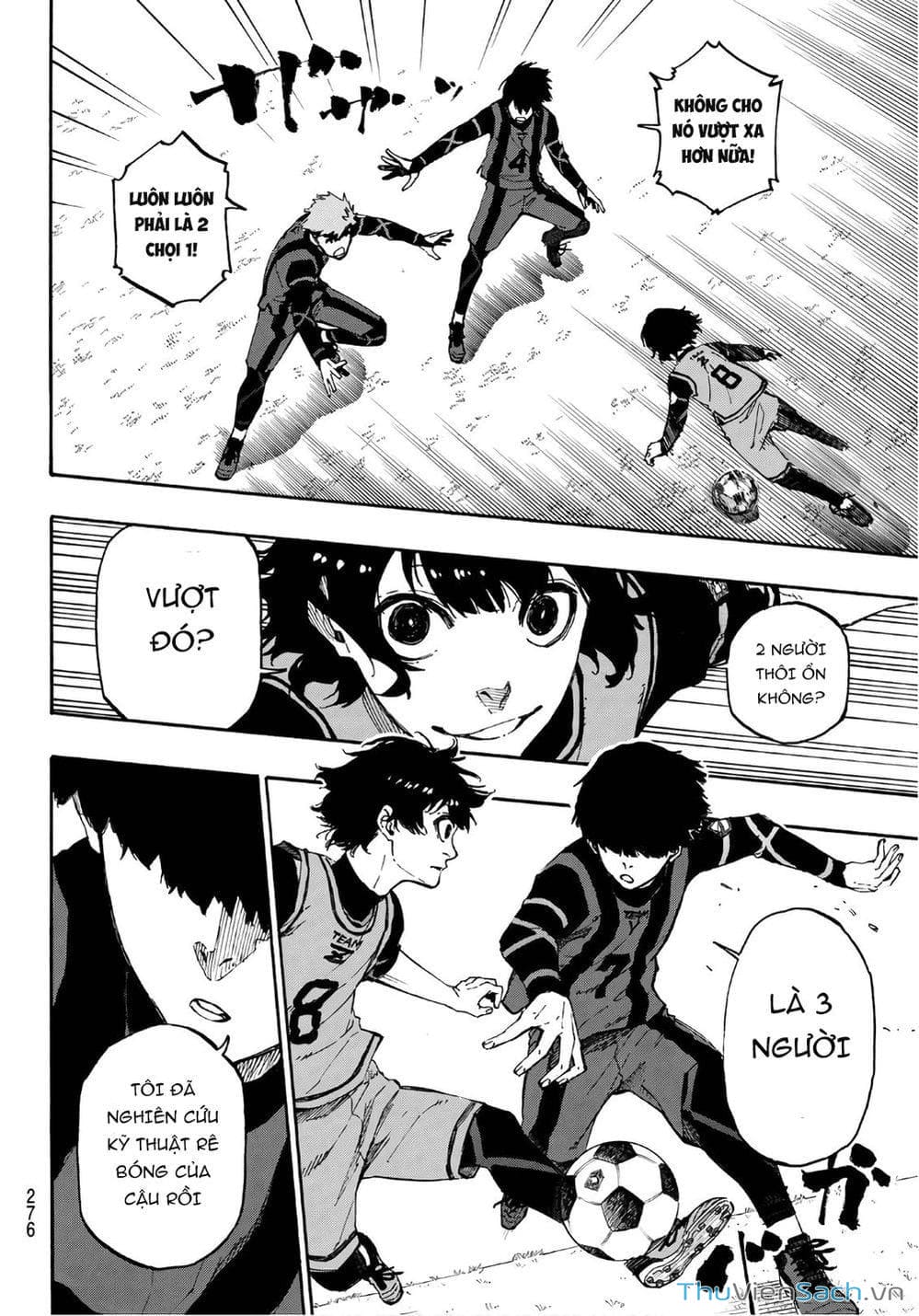 Truyện Tranh Tiền Đạo Số 1 - Blue Lock trang 6