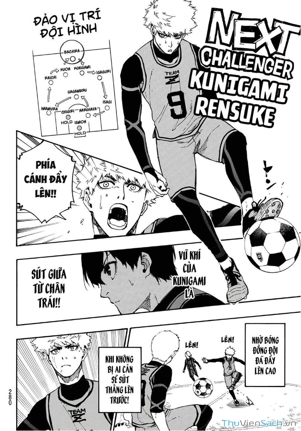 Truyện Tranh Tiền Đạo Số 1 - Blue Lock trang 6
