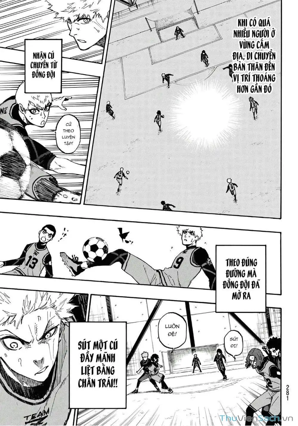 Truyện Tranh Tiền Đạo Số 1 - Blue Lock trang 5