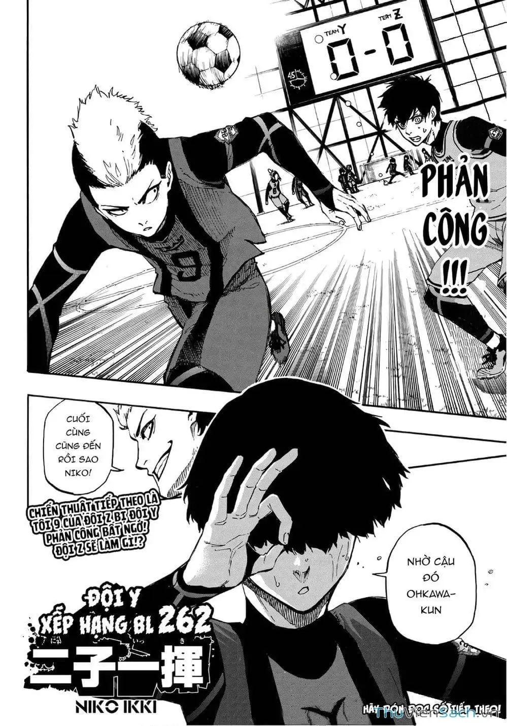 Truyện Tranh Tiền Đạo Số 1 - Blue Lock trang 5