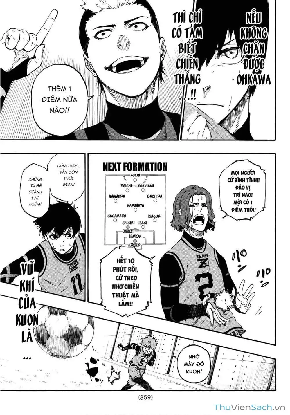 Truyện Tranh Tiền Đạo Số 1 - Blue Lock trang 6