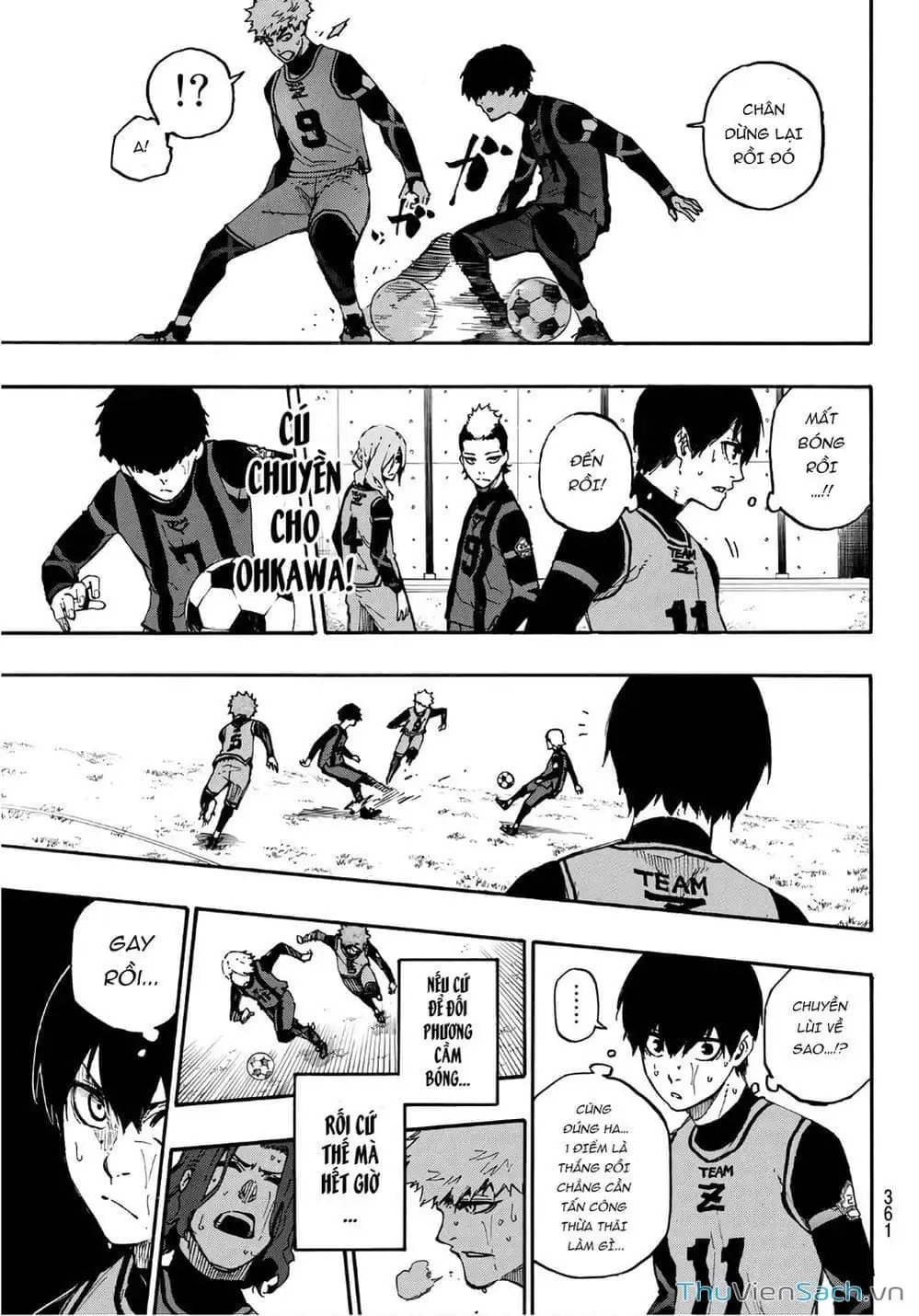 Truyện Tranh Tiền Đạo Số 1 - Blue Lock trang 6