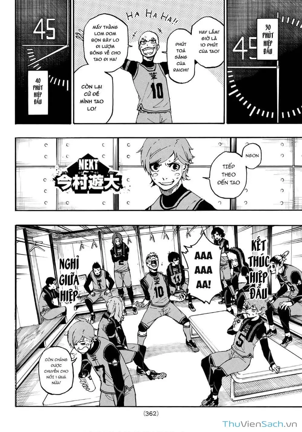 Truyện Tranh Tiền Đạo Số 1 - Blue Lock trang 6