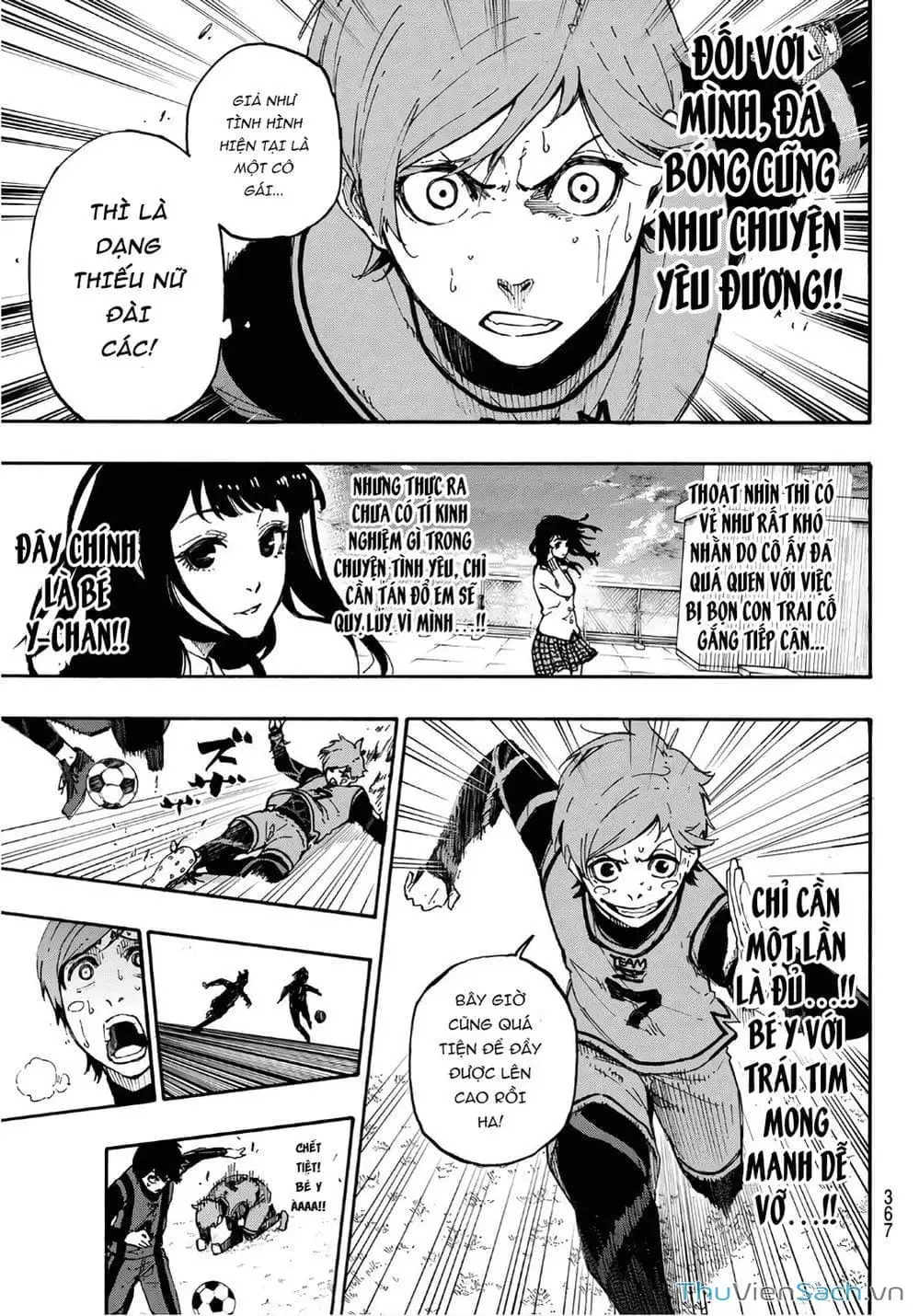 Truyện Tranh Tiền Đạo Số 1 - Blue Lock trang 6