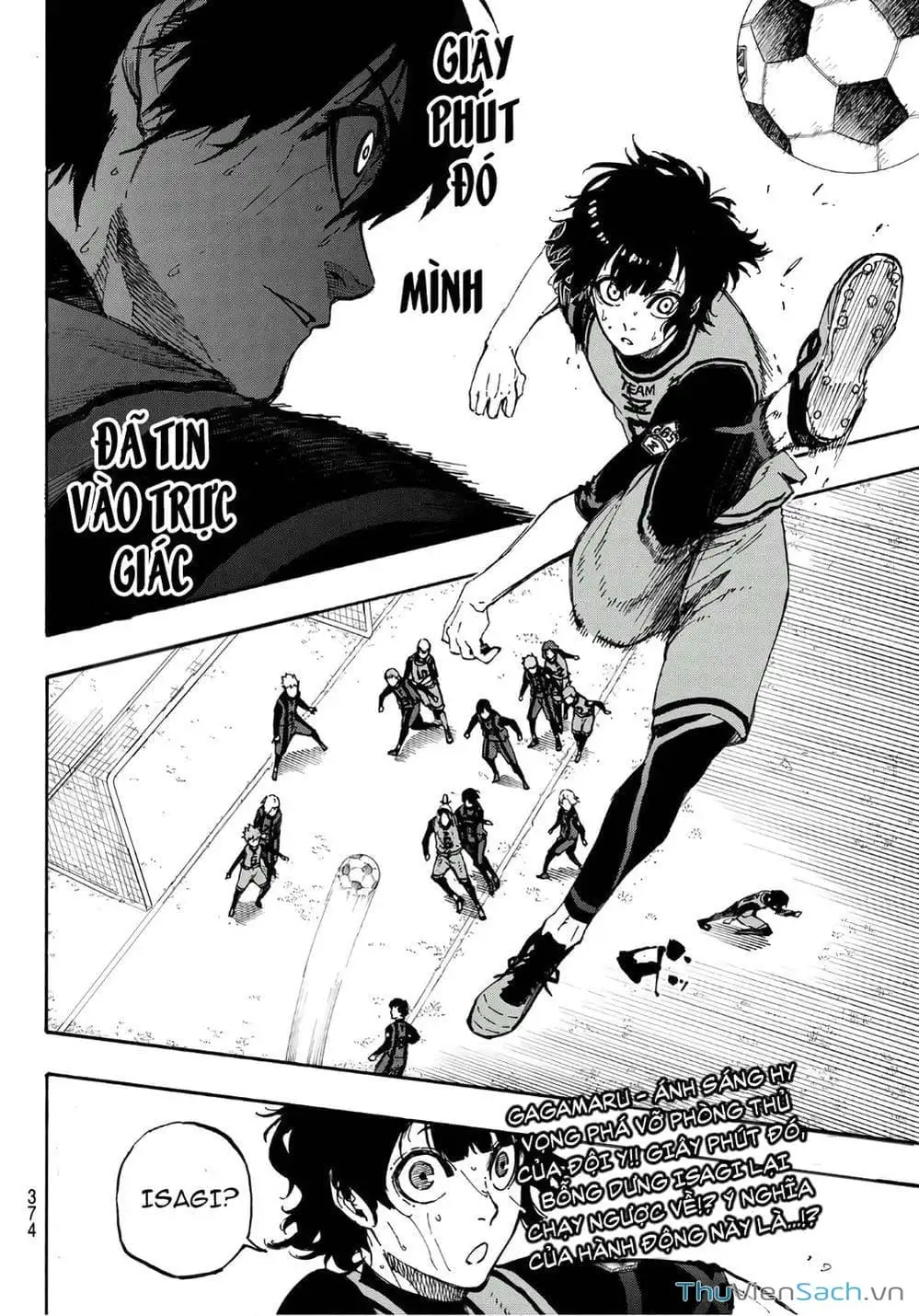 Truyện Tranh Tiền Đạo Số 1 - Blue Lock trang 6