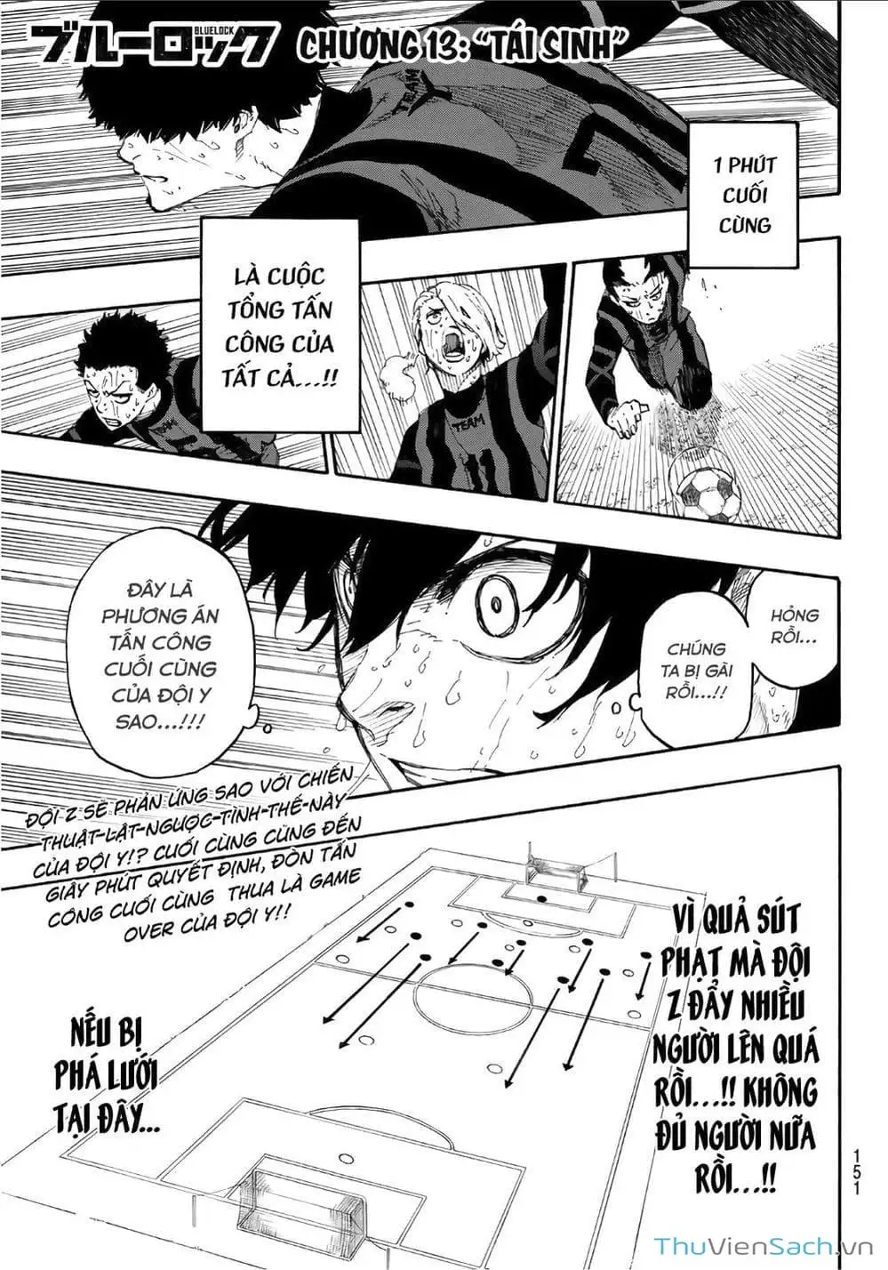 Truyện Tranh Tiền Đạo Số 1 - Blue Lock trang 6