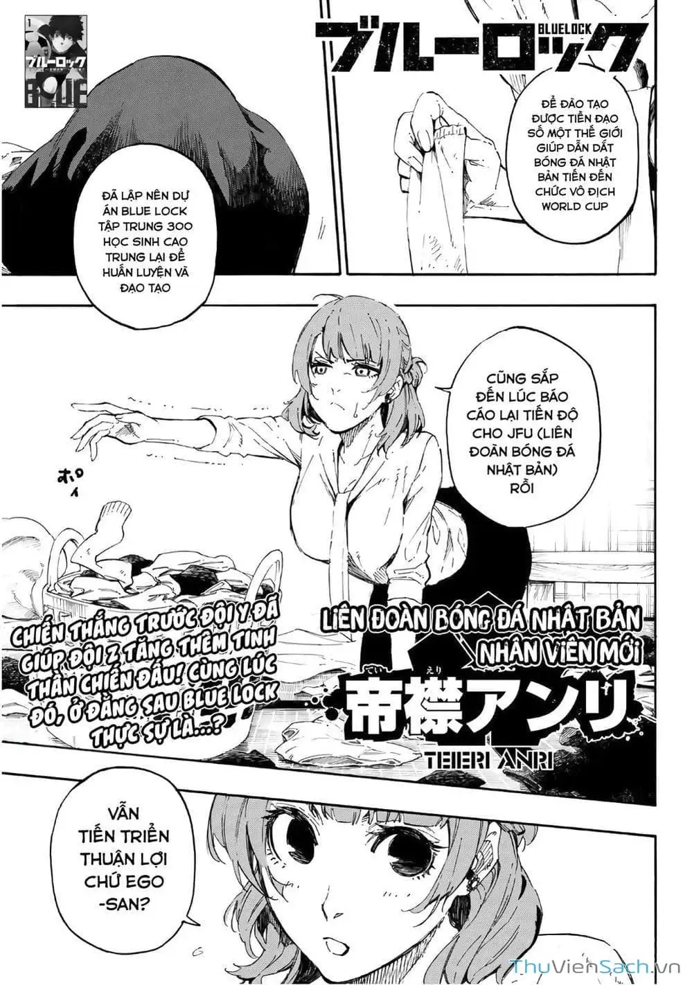 Truyện Tranh Tiền Đạo Số 1 - Blue Lock trang 5