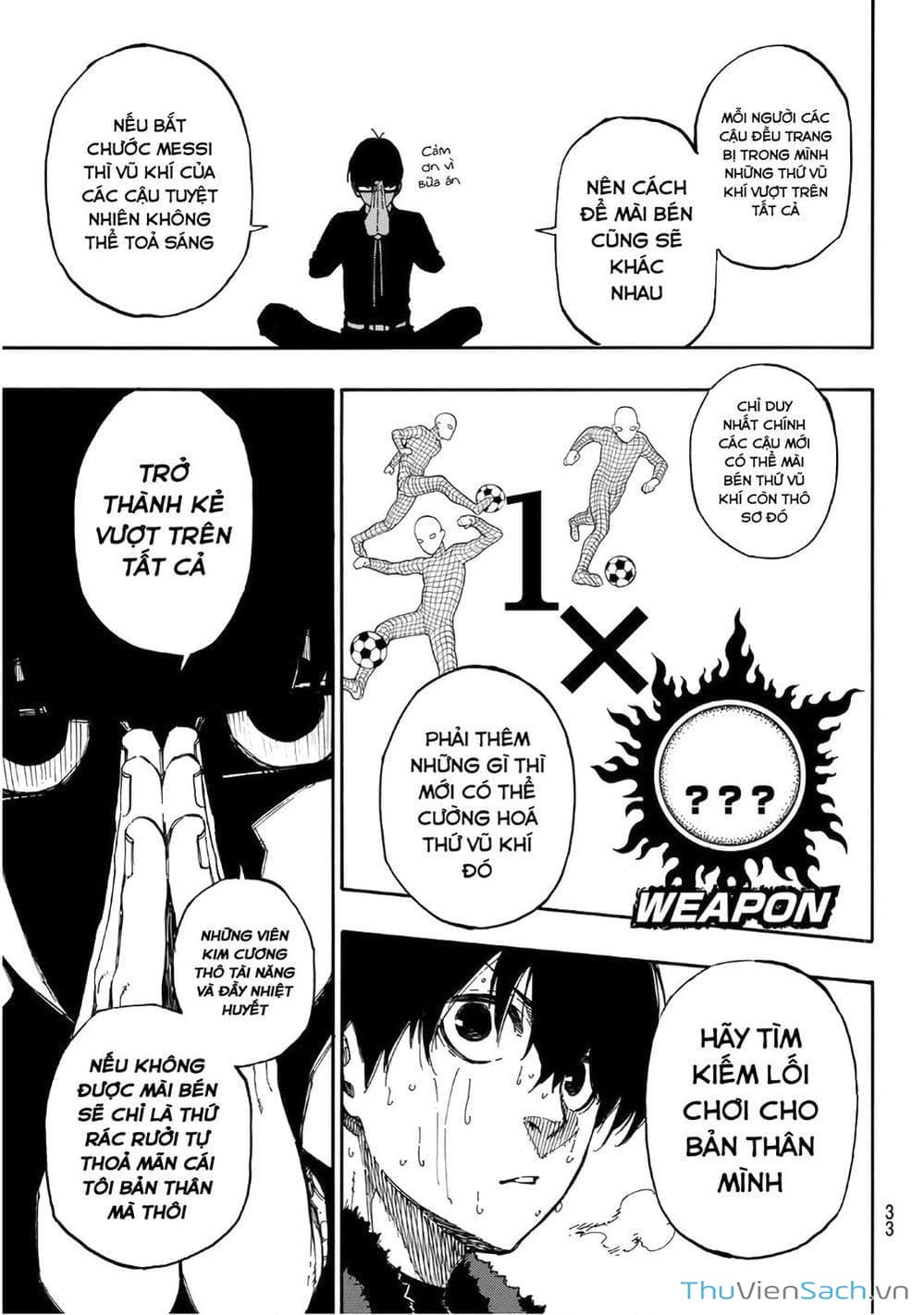 Truyện Tranh Tiền Đạo Số 1 - Blue Lock trang 6