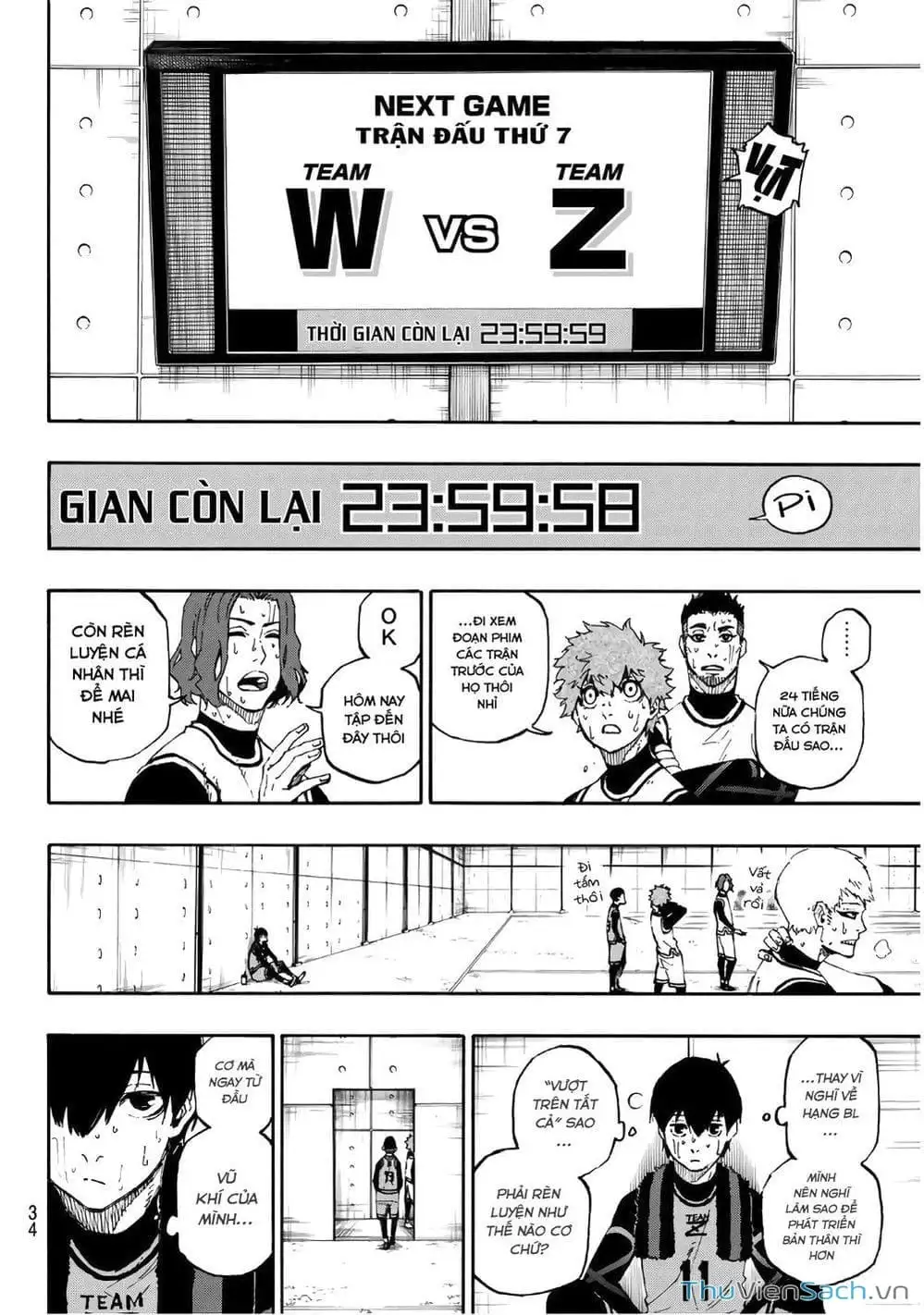 Truyện Tranh Tiền Đạo Số 1 - Blue Lock trang 6