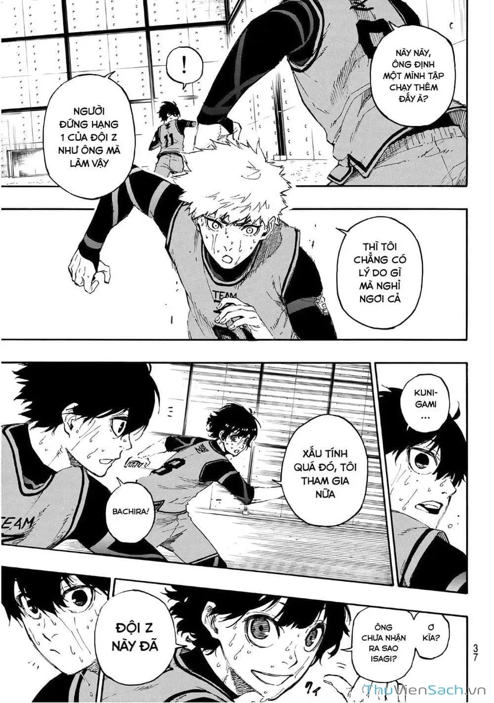 Truyện Tranh Tiền Đạo Số 1 - Blue Lock trang 6