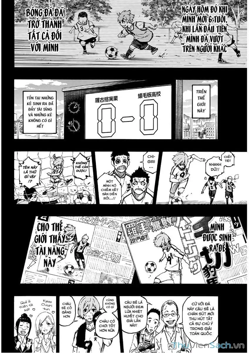 Truyện Tranh Tiền Đạo Số 1 - Blue Lock trang 6