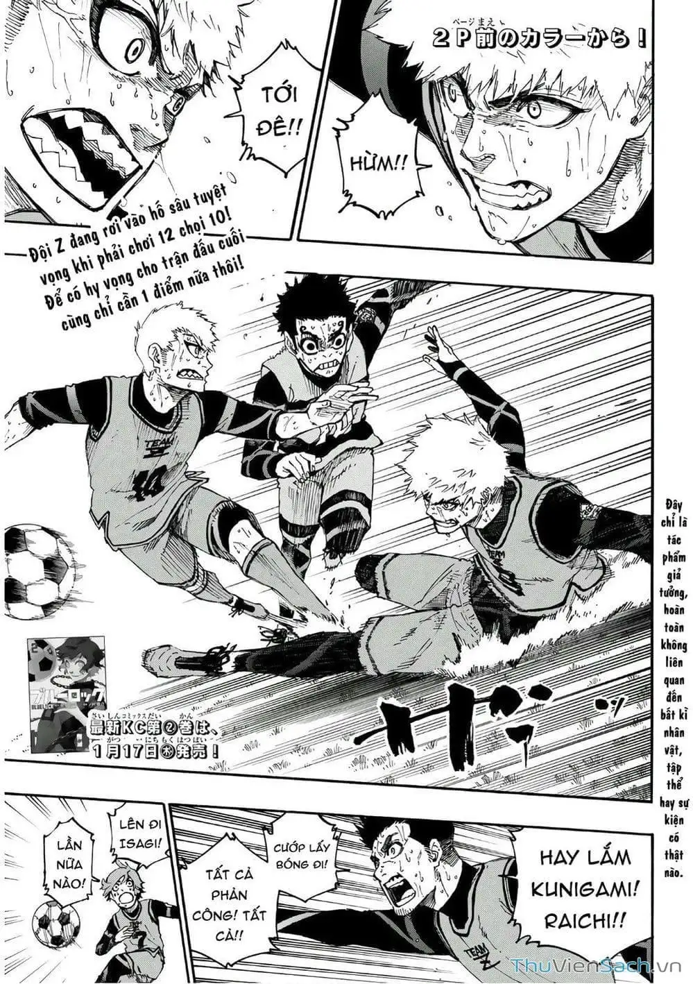 Truyện Tranh Tiền Đạo Số 1 - Blue Lock trang 6