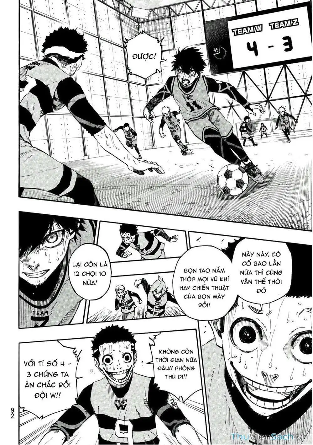 Truyện Tranh Tiền Đạo Số 1 - Blue Lock trang 6