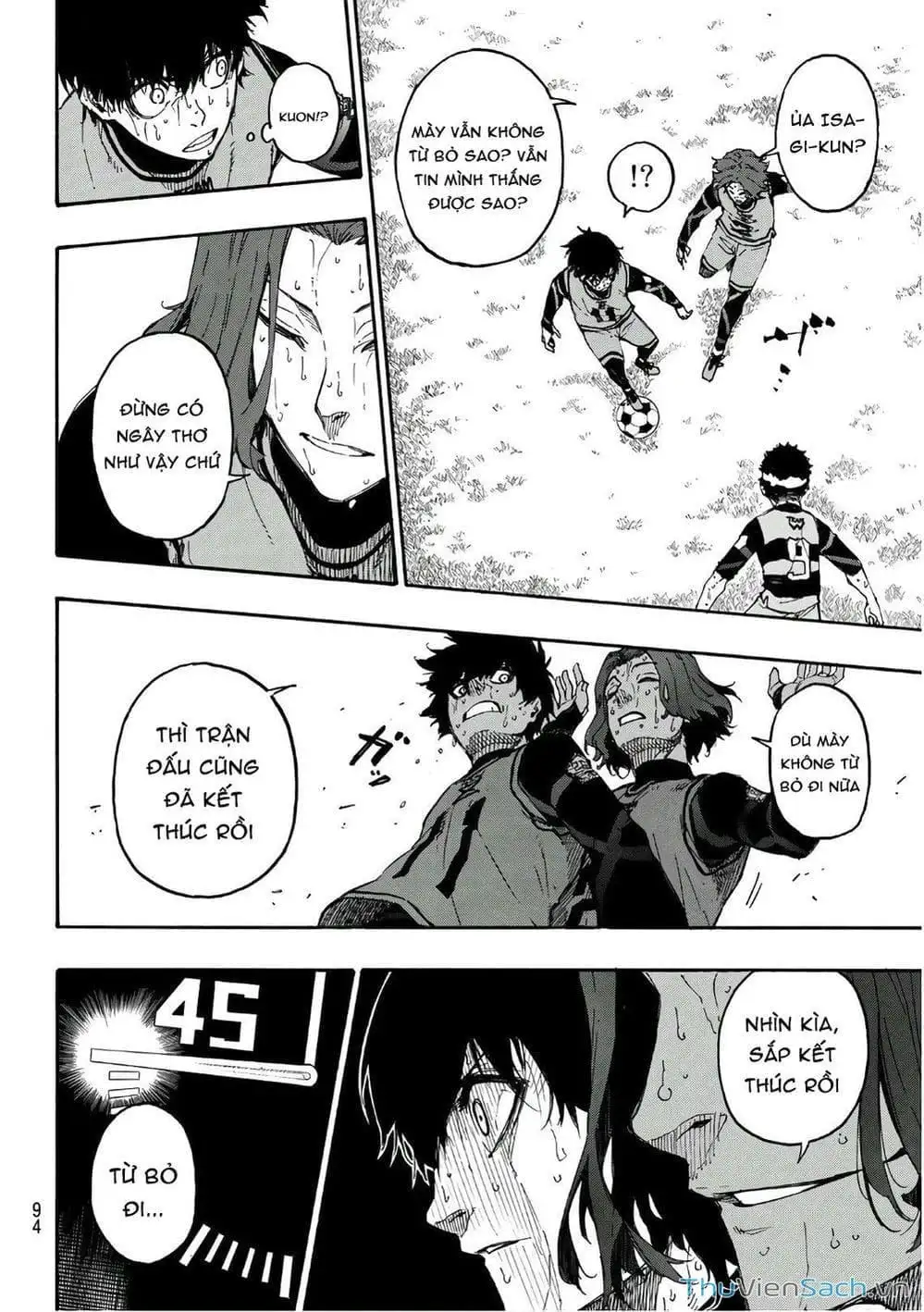 Truyện Tranh Tiền Đạo Số 1 - Blue Lock trang 6