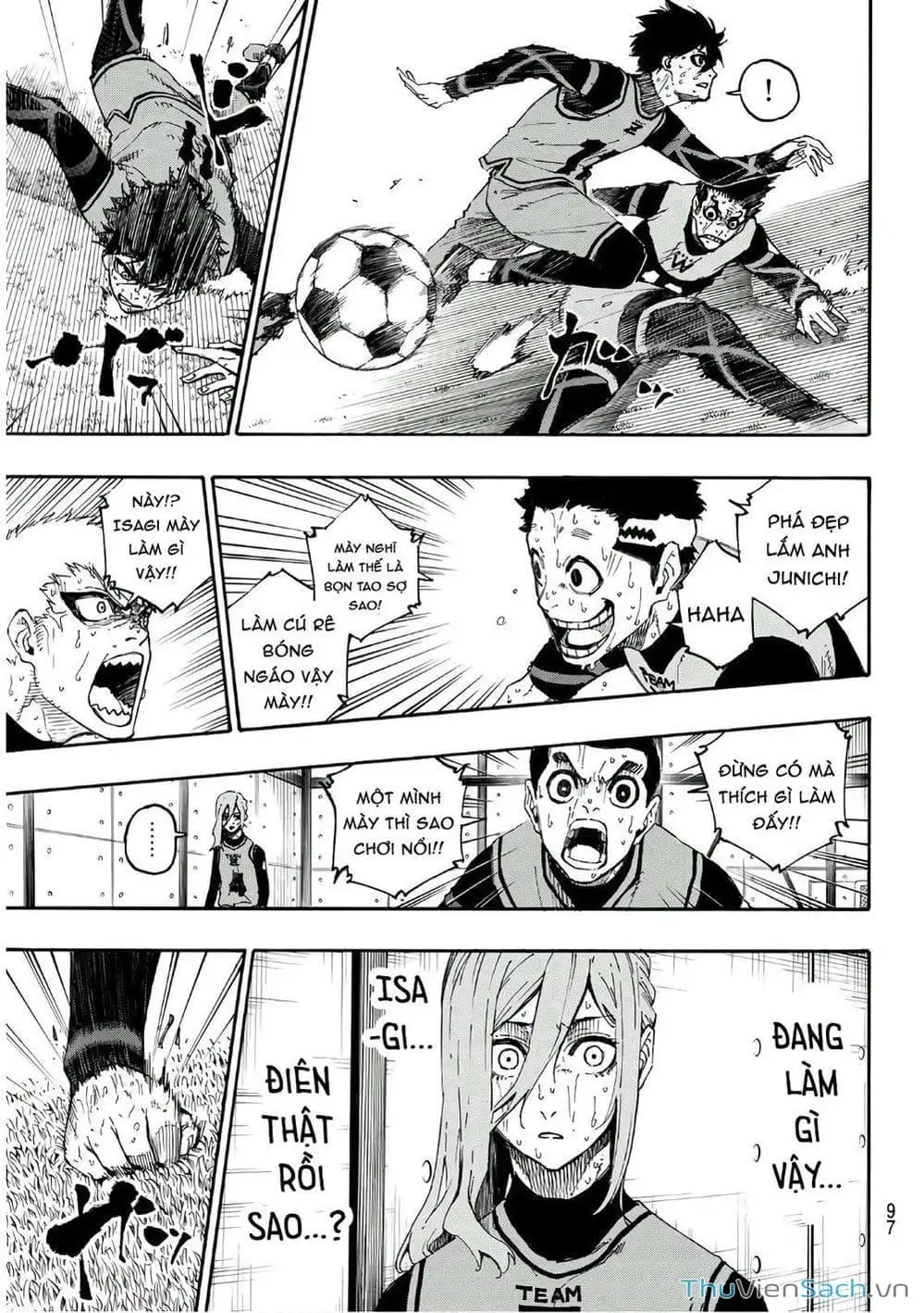 Truyện Tranh Tiền Đạo Số 1 - Blue Lock trang 6