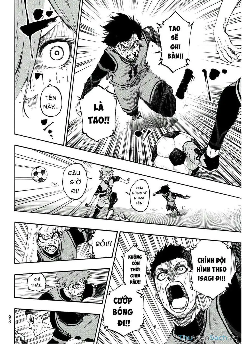 Truyện Tranh Tiền Đạo Số 1 - Blue Lock trang 6