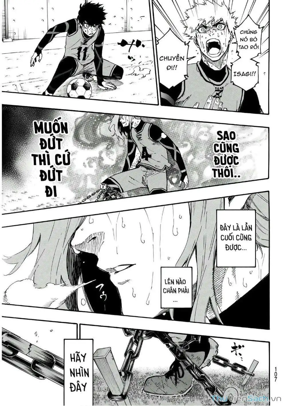 Truyện Tranh Tiền Đạo Số 1 - Blue Lock trang 6