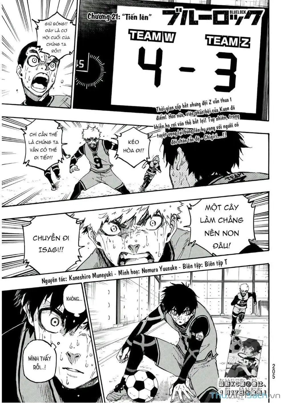 Truyện Tranh Tiền Đạo Số 1 - Blue Lock trang 6