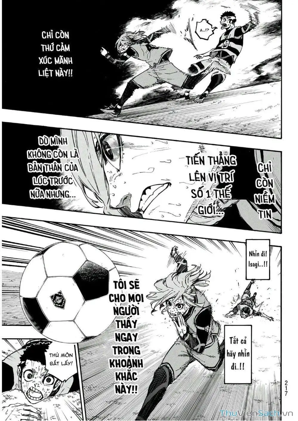 Truyện Tranh Tiền Đạo Số 1 - Blue Lock trang 6
