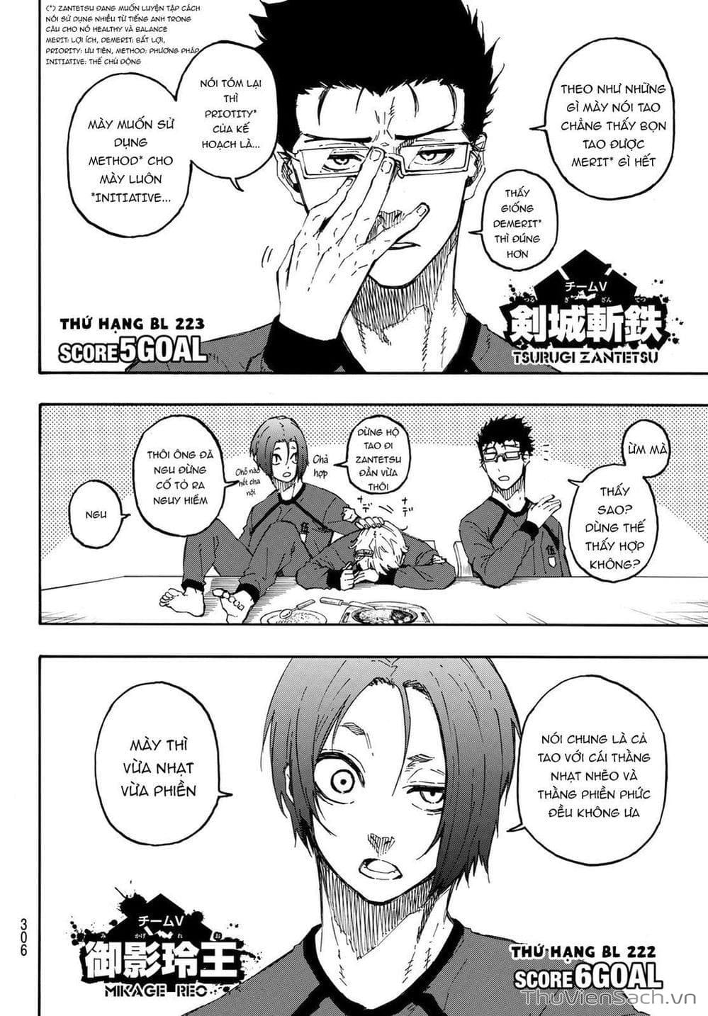 Truyện Tranh Tiền Đạo Số 1 - Blue Lock trang 6