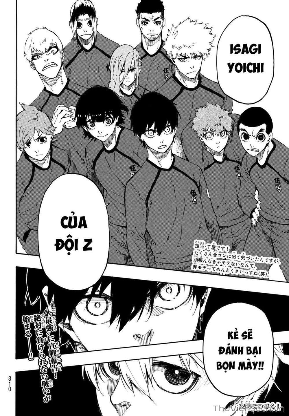 Truyện Tranh Tiền Đạo Số 1 - Blue Lock trang 6