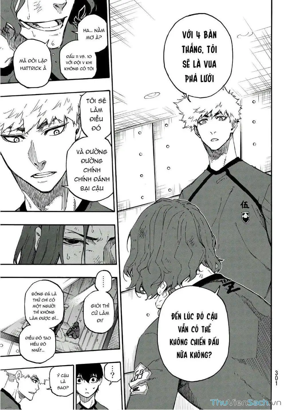 Truyện Tranh Tiền Đạo Số 1 - Blue Lock trang 6