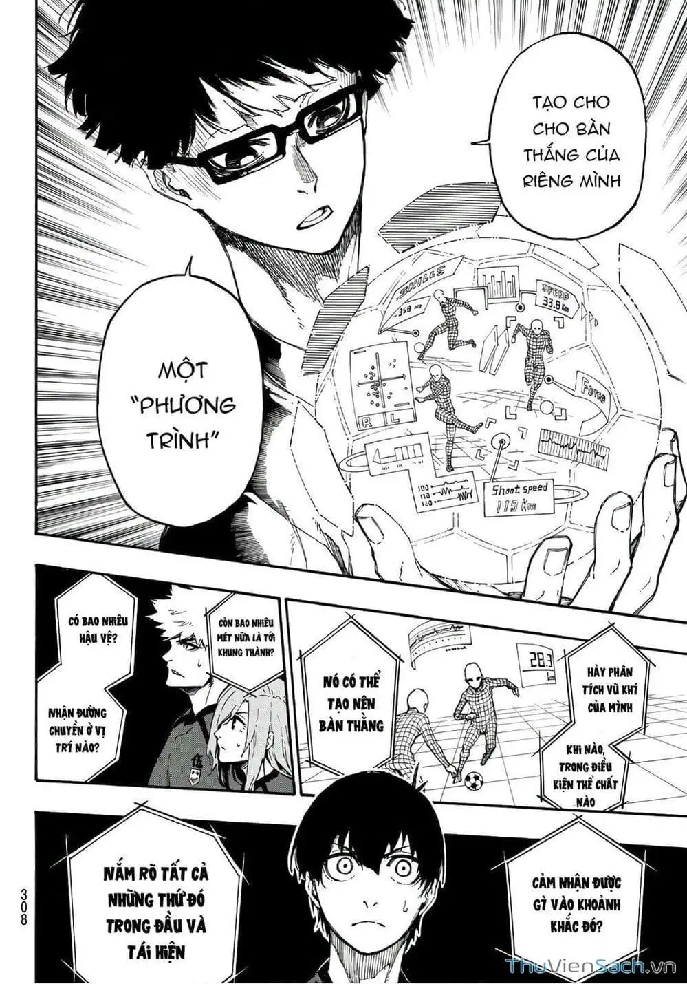 Truyện Tranh Tiền Đạo Số 1 - Blue Lock trang 6