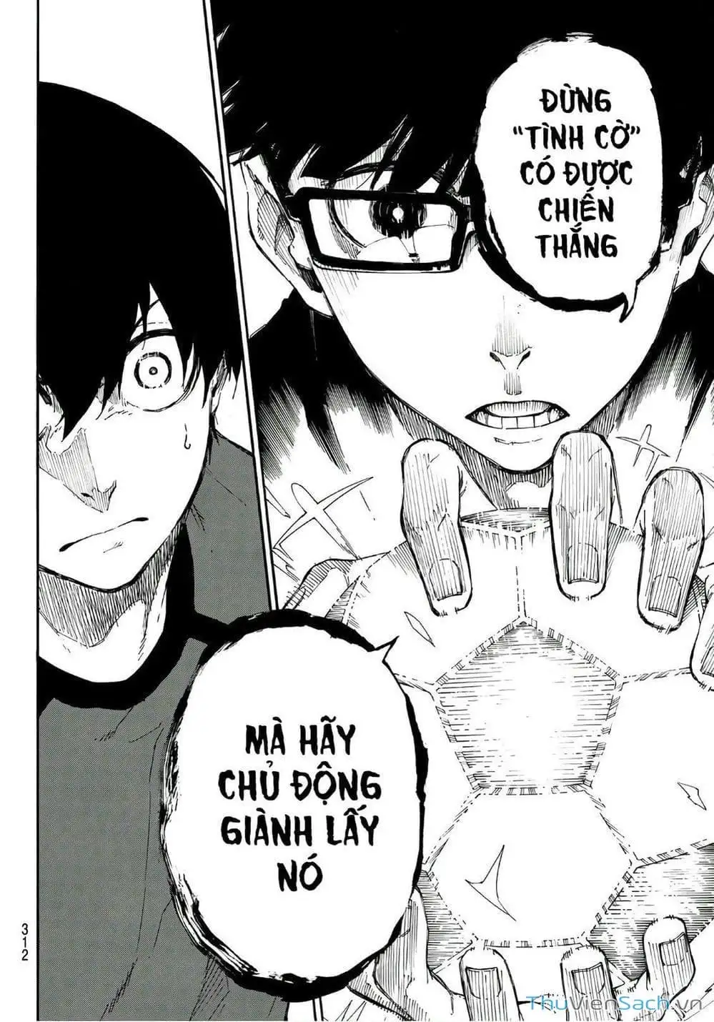 Truyện Tranh Tiền Đạo Số 1 - Blue Lock trang 6