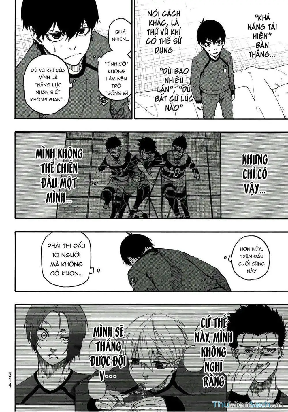 Truyện Tranh Tiền Đạo Số 1 - Blue Lock trang 6