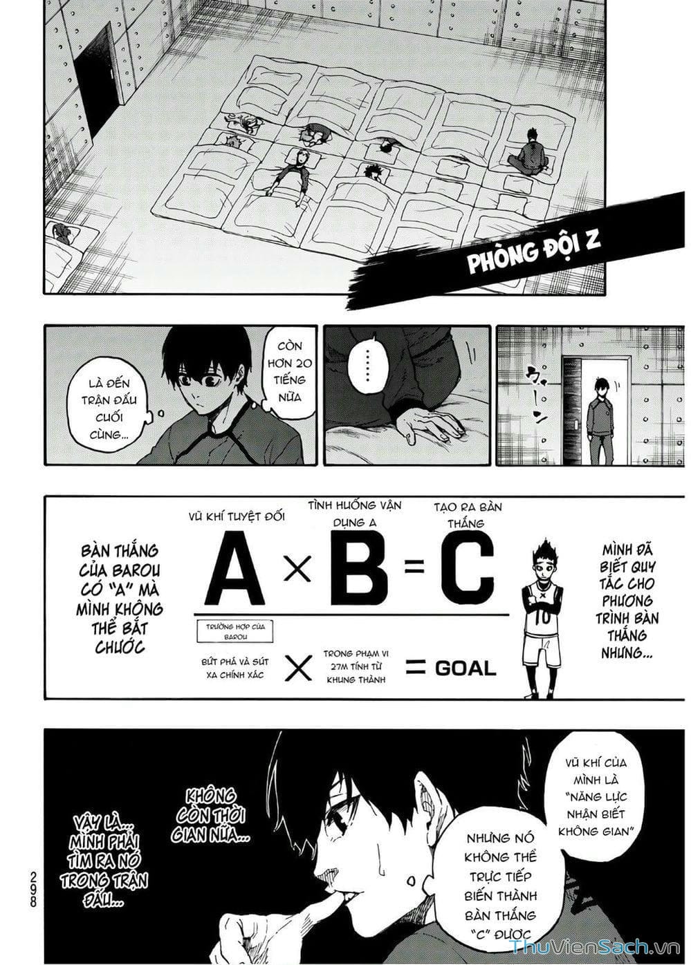Truyện Tranh Tiền Đạo Số 1 - Blue Lock trang 6