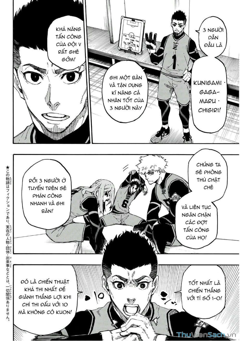Truyện Tranh Tiền Đạo Số 1 - Blue Lock trang 6