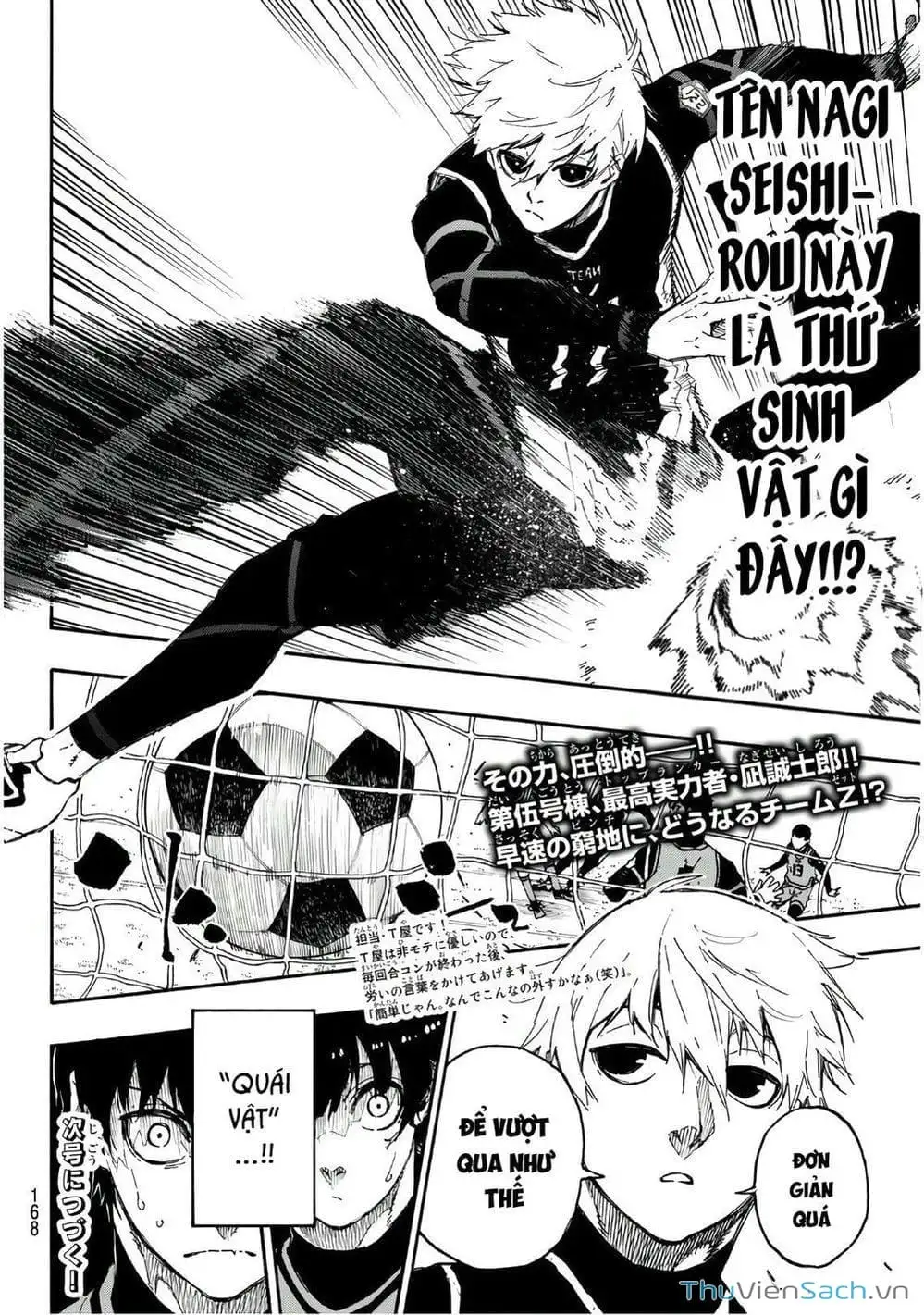 Truyện Tranh Tiền Đạo Số 1 - Blue Lock trang 6