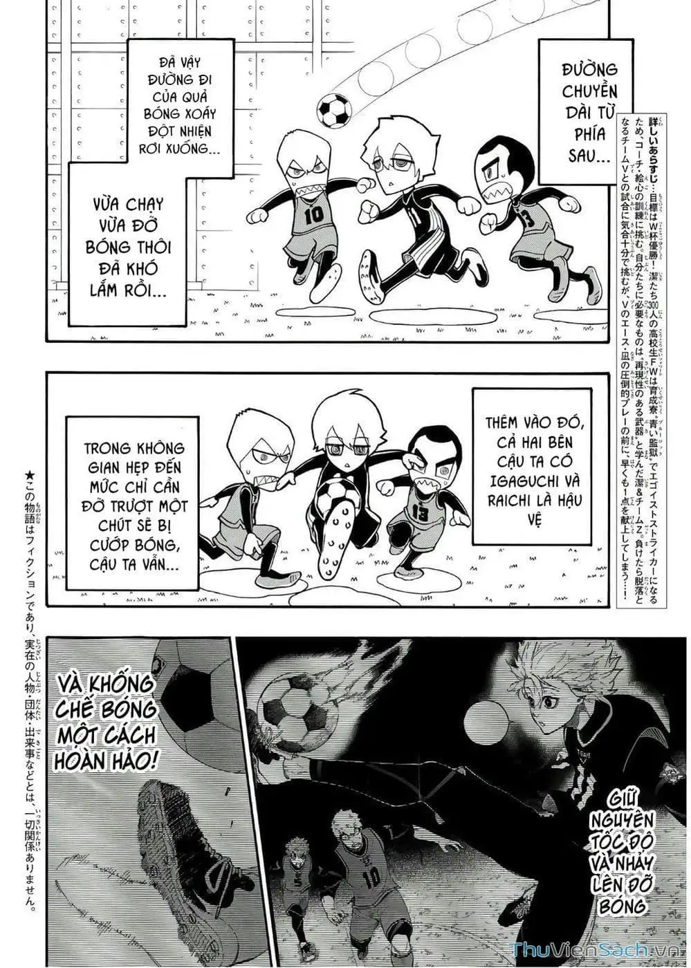 Truyện Tranh Tiền Đạo Số 1 - Blue Lock trang 6