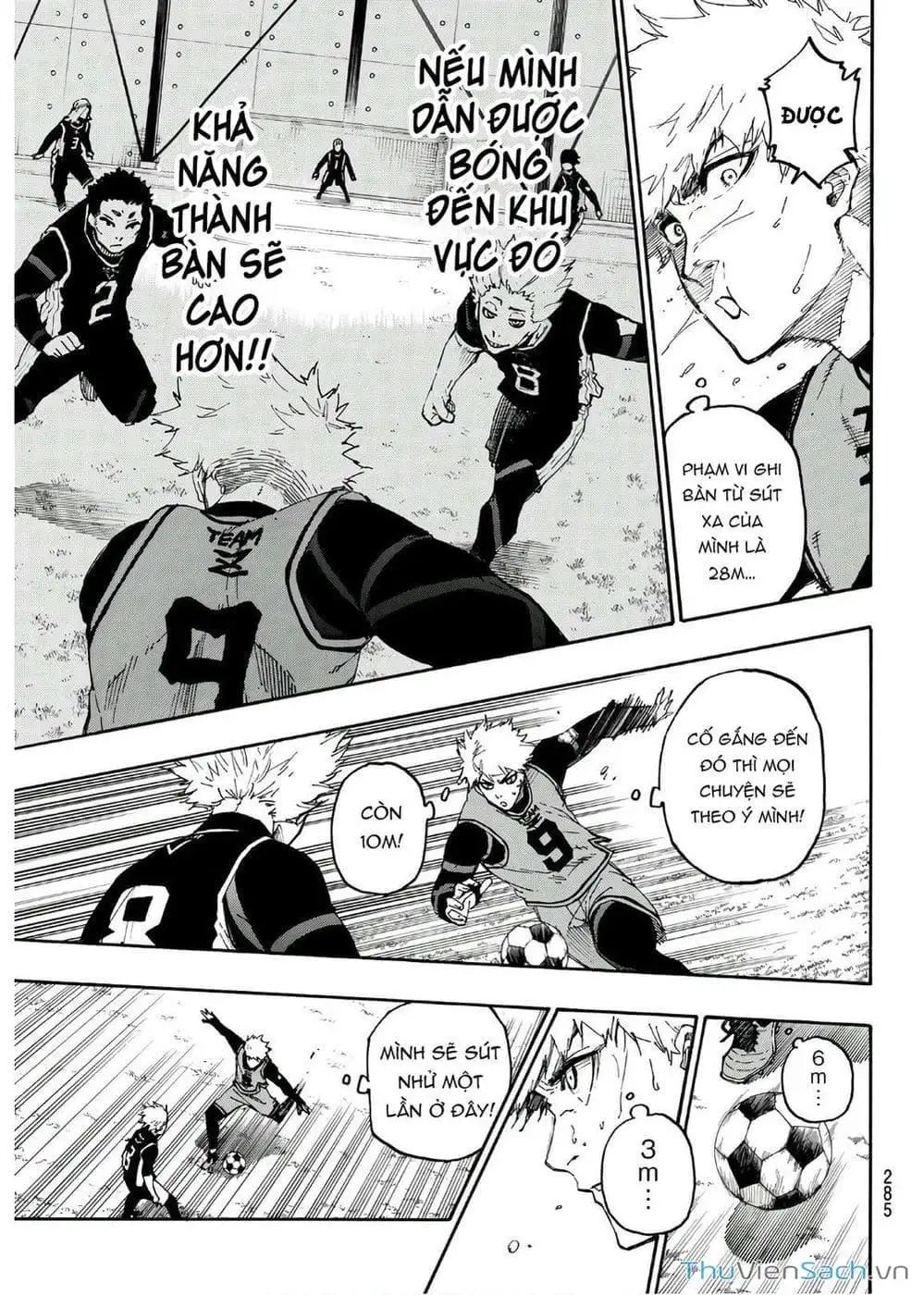 Truyện Tranh Tiền Đạo Số 1 - Blue Lock trang 6