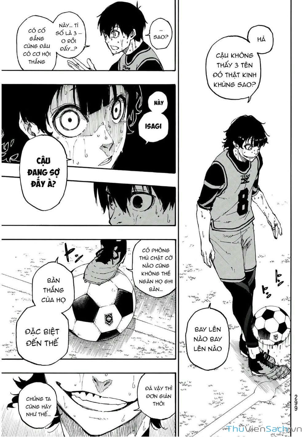 Truyện Tranh Tiền Đạo Số 1 - Blue Lock trang 6
