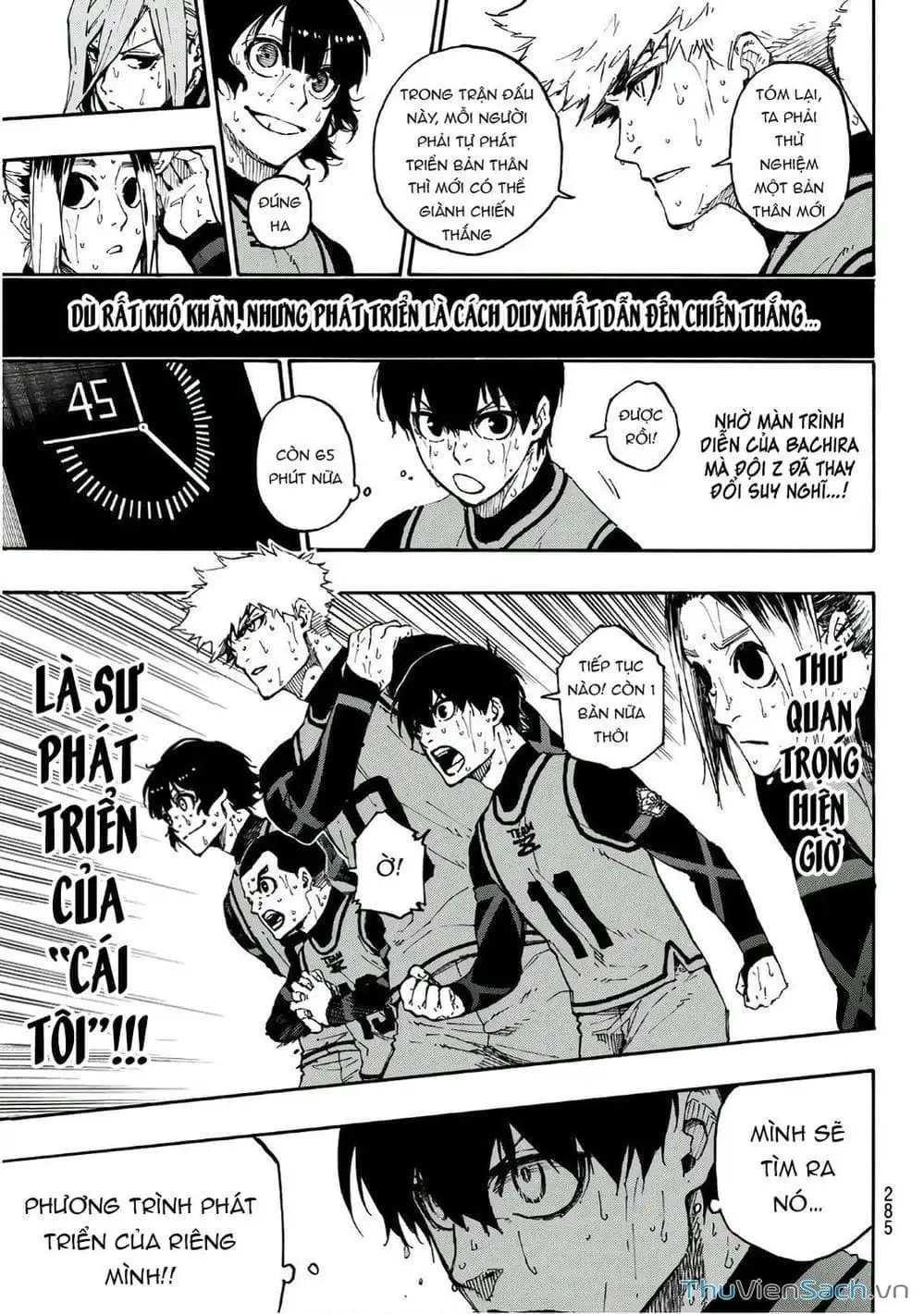 Truyện Tranh Tiền Đạo Số 1 - Blue Lock trang 5