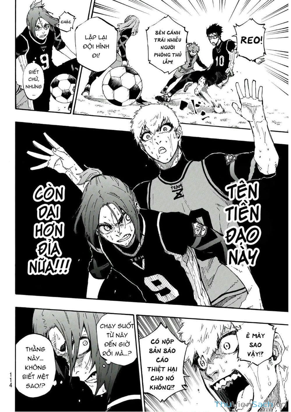Truyện Tranh Tiền Đạo Số 1 - Blue Lock trang 6
