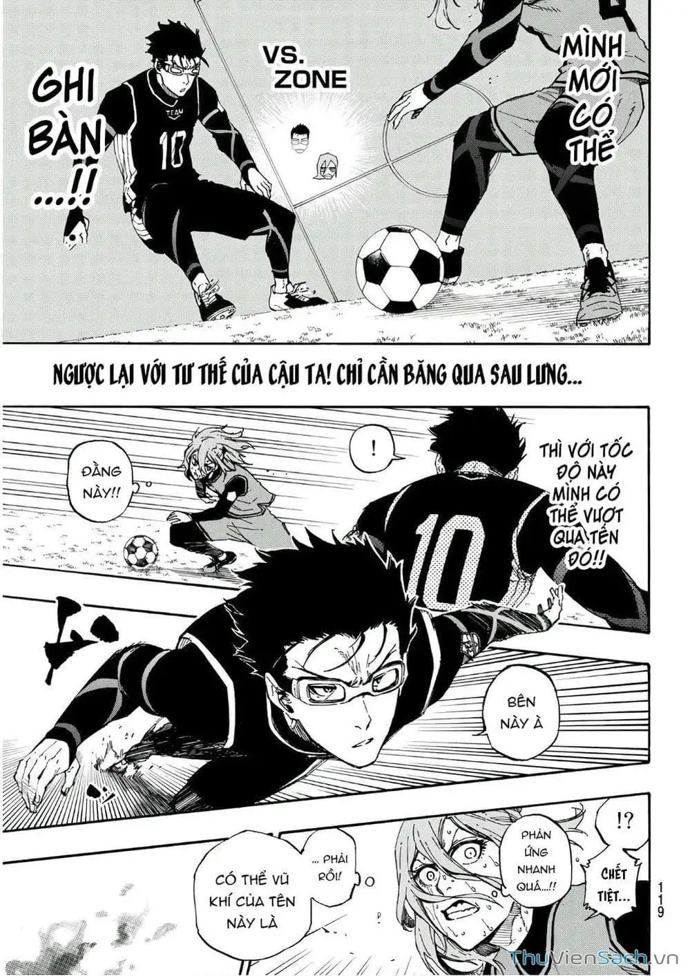 Truyện Tranh Tiền Đạo Số 1 - Blue Lock trang 6