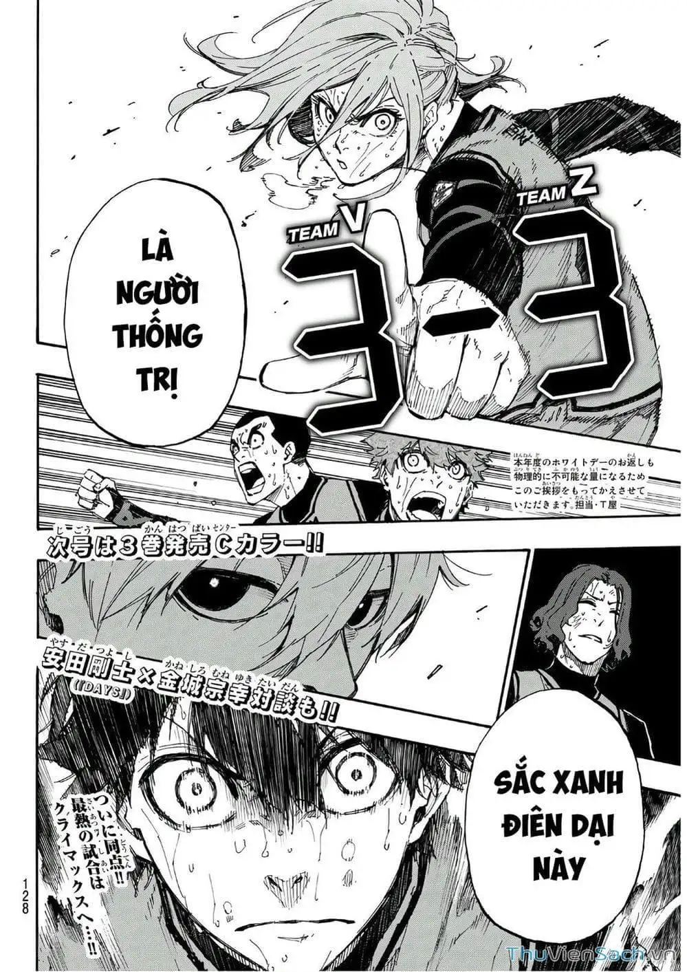 Truyện Tranh Tiền Đạo Số 1 - Blue Lock trang 6