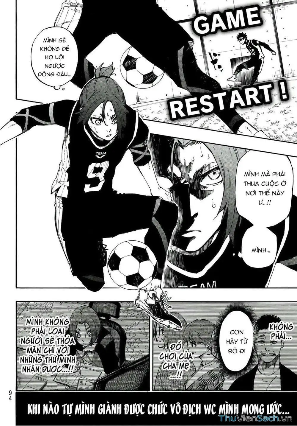 Truyện Tranh Tiền Đạo Số 1 - Blue Lock trang 6